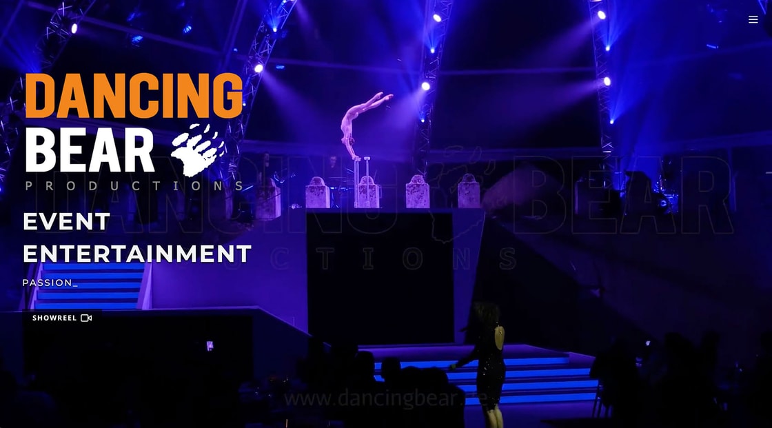 Dancing Bear Productions Website
